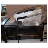 Toastmaster tabletop oven and George Foreman grill