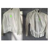 (2) vintage blouses