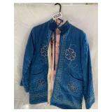 Vintage Oriental jacket and pajamas (Korean)