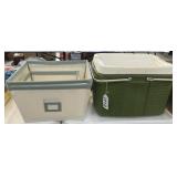 Cooler and canvas organizers