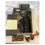 Vintage hole punch, mens jewelry case and more