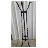 Wrought iron plant stand