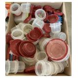 Plastic storage containers