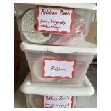 Misc colored ribbon reels