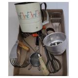 Sifters, egg beaters and more