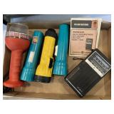 Flashlights and GE radio
