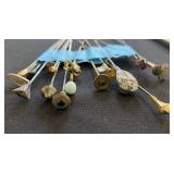 (16) Hat pins
