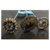 (3) Hat pins