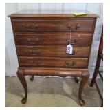 4 drawer silver chest