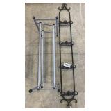 Shoe rack, wall decor