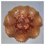Carnival Glass Northwood marigold bowl