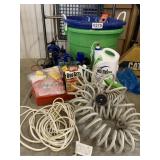 Round up, level, raid, and extension cords