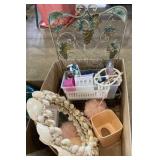 Bathroom shell mirror more