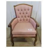 Rose colored chair