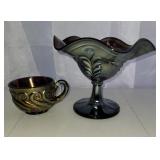 Purple punch cup and compote