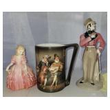Royal Dalton & Goldscheider figurine, Bayreu mug