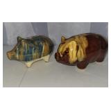 Pottery piggy banks