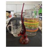 Pitchers, bowl, more