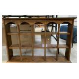 Wooden shelf  (6"x34"x24")