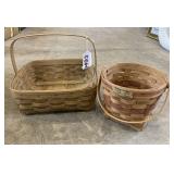 (2) Longaberger baskets