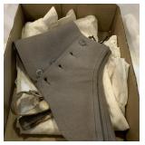 Spats and vintage baby cloths