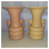 (2) Abingdon Atomic vases