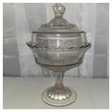 EAPG Compote with lid