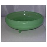 Fenton Jadeite footed bowl