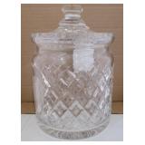 Royal Dalton signed covered jar