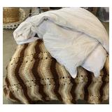 Comforter, afghan, towels and more