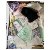 Vintage embroidered handkerchiefs