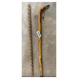 (2) Walking sticks