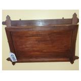 Vintage wall magazine holder