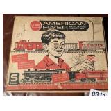 American Flyer electric train set
