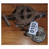 FE Myers & The Ney Vintage pulleys