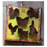 Cut out book, cookie cutters and more