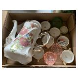 Tea pot, salt dips and more