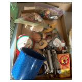 Bottle openers, cup, ribbon and more