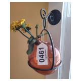Decorative ball and hanger