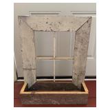 Decorative wooden planter