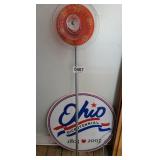 Ohio metal sign & lawn decor