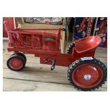 Farmall peddle tractor