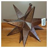 Metal candle star
