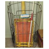 Pres-Toe cart, children's toy wagon and bow