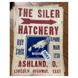 (1) The Siler Hatchery advertising