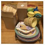 Childs plates, cups and more