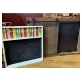 (2) chalk boards