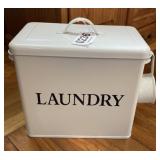 Metal laundry detergent box