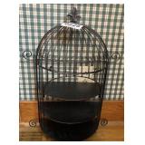 Birdcage wall decor