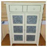 Small wooden decorative cabinet